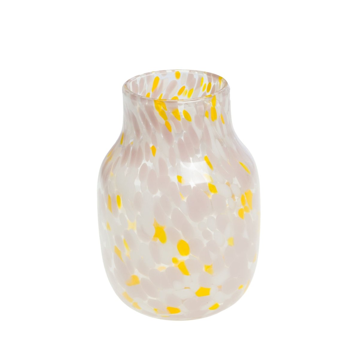 VASE IZAK JAUNE ROSE - Beautiful Moment the shop