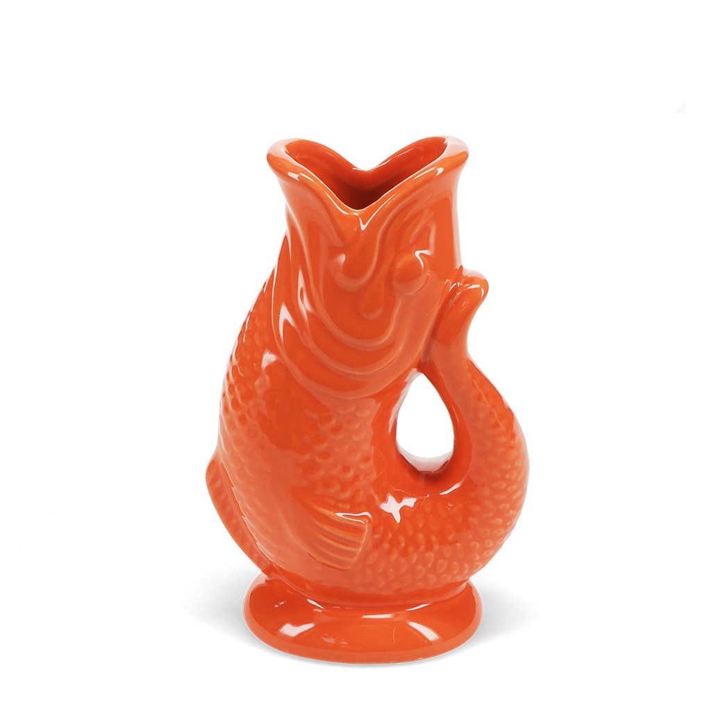 Vase poisson en céramique - Orange - Beautiful Moment the shop