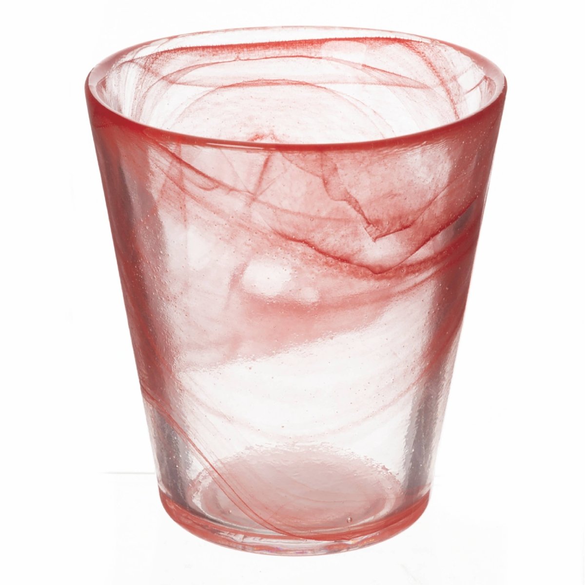 Verre conique en albâtre 250 ml rouge - Beautiful Moment the shop