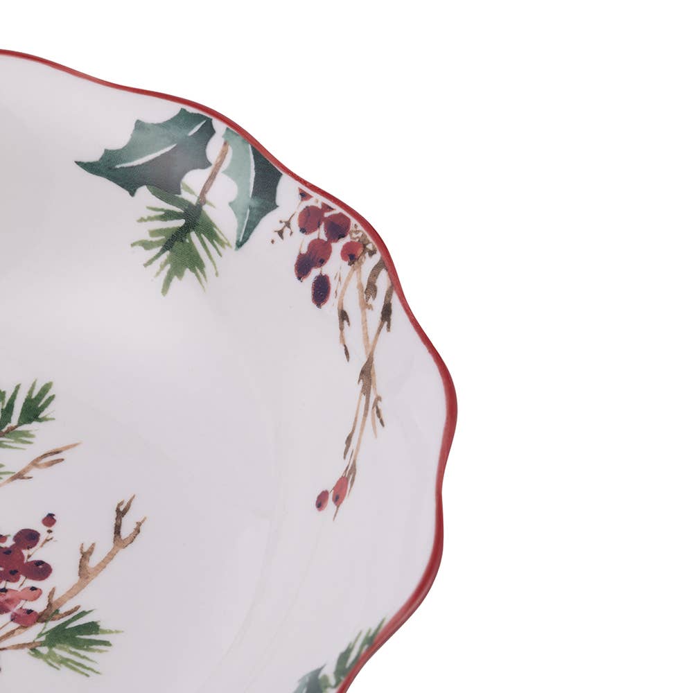 VINTAGE XMAS SALADIER 22 CM - Beautiful Moment the shop