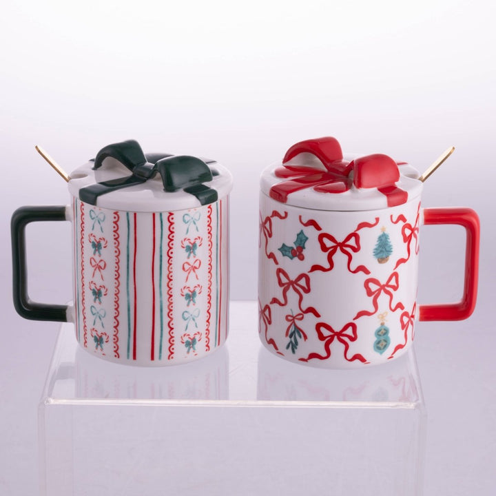 XMAS FIOCCHI TASSE 420 ML 2 ASS B - Beautiful Moment the shop