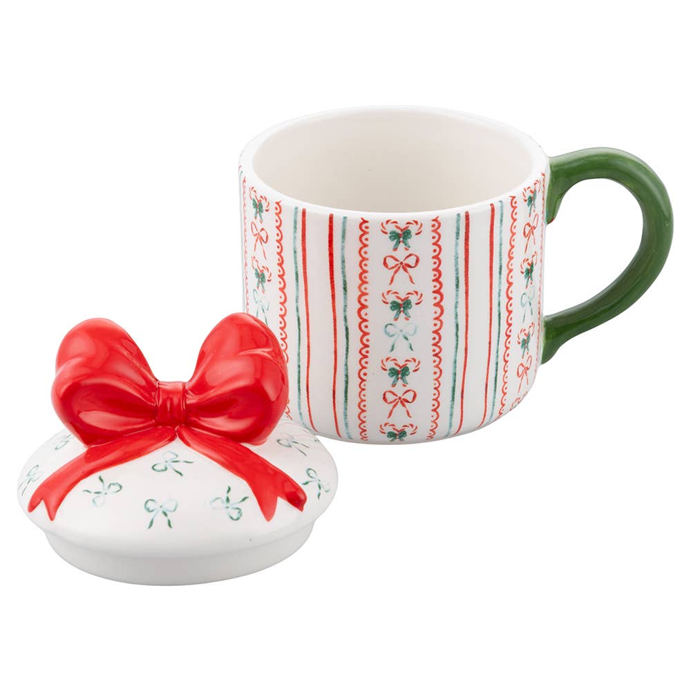 XMAS FIOCCHI TASSE AVEC COUVERCLE 250ML - Beautiful Moment the shop
