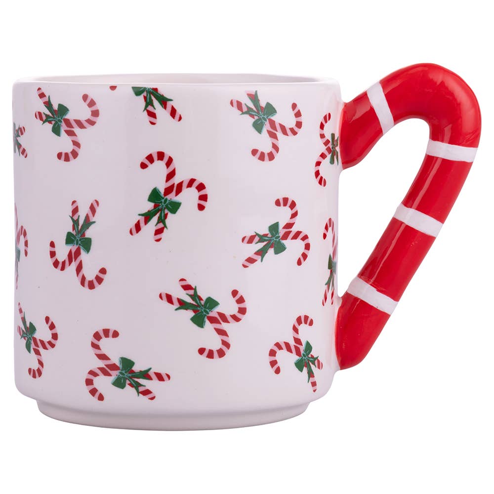 XMAS FIOCCHI TASSE/CANDYCANE 375ML - Beautiful Moment the shop