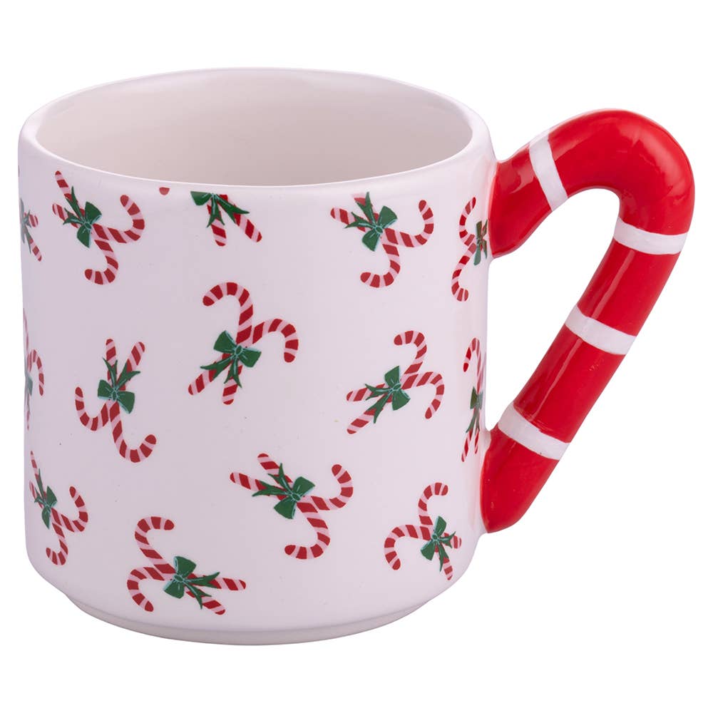 XMAS FIOCCHI TASSE/CANDYCANE 375ML - Beautiful Moment the shop