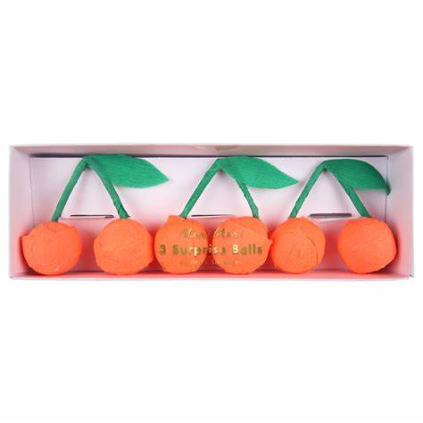 3 balls surprise cerise - Beautiful Moment the shop