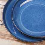 Assiette calotte uno cobalt de 22 cm - Beautiful Moment the shop