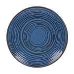 Assiette plate Moon bleu 27 cm - Beautiful Moment the shop