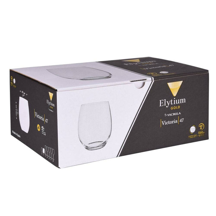 Boite de 6 gobelets trempés victoria 47 cl - Beautiful Moment the shop