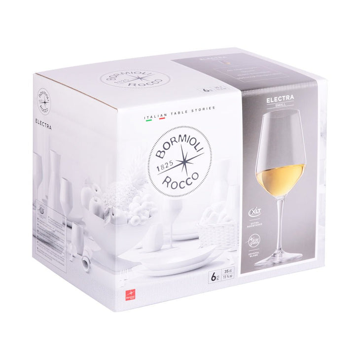 Boîte de 6 verres à vin electra 35 cl - Beautiful Moment the shop