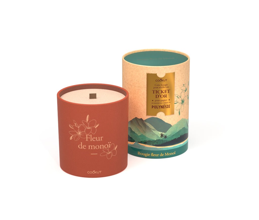 Bougie ticket d'or - Beautiful Moment the shop
