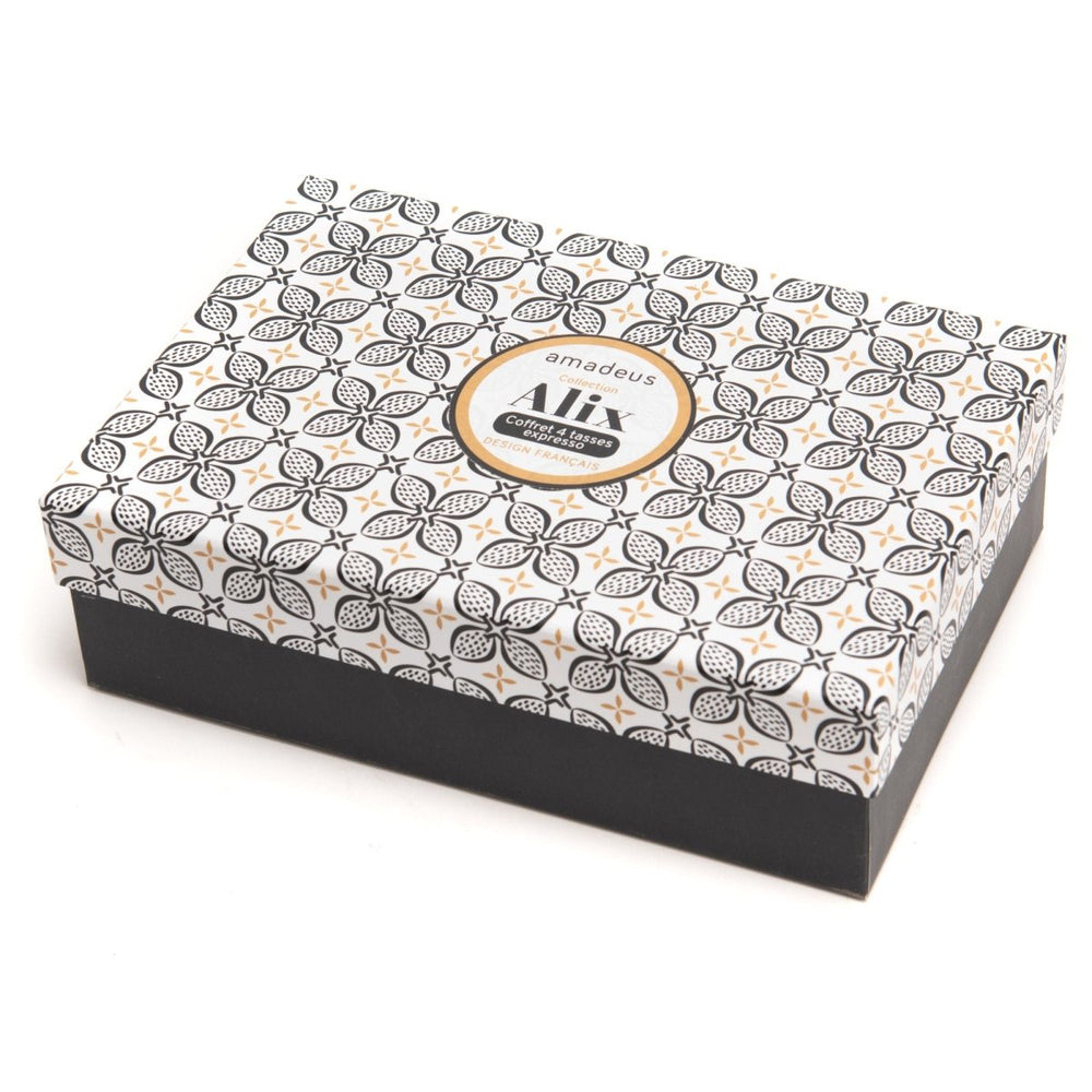 Coffret 4 tasses Expresso Alix - Beautiful Moment the shop