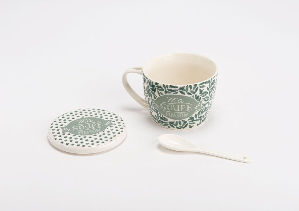 Coffret Bol à Soupe Eucalyptus - Beautiful Moment the shop