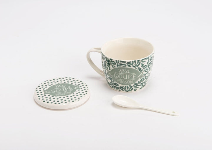 Coffret Bol à Soupe Eucalyptus - Beautiful Moment the shop