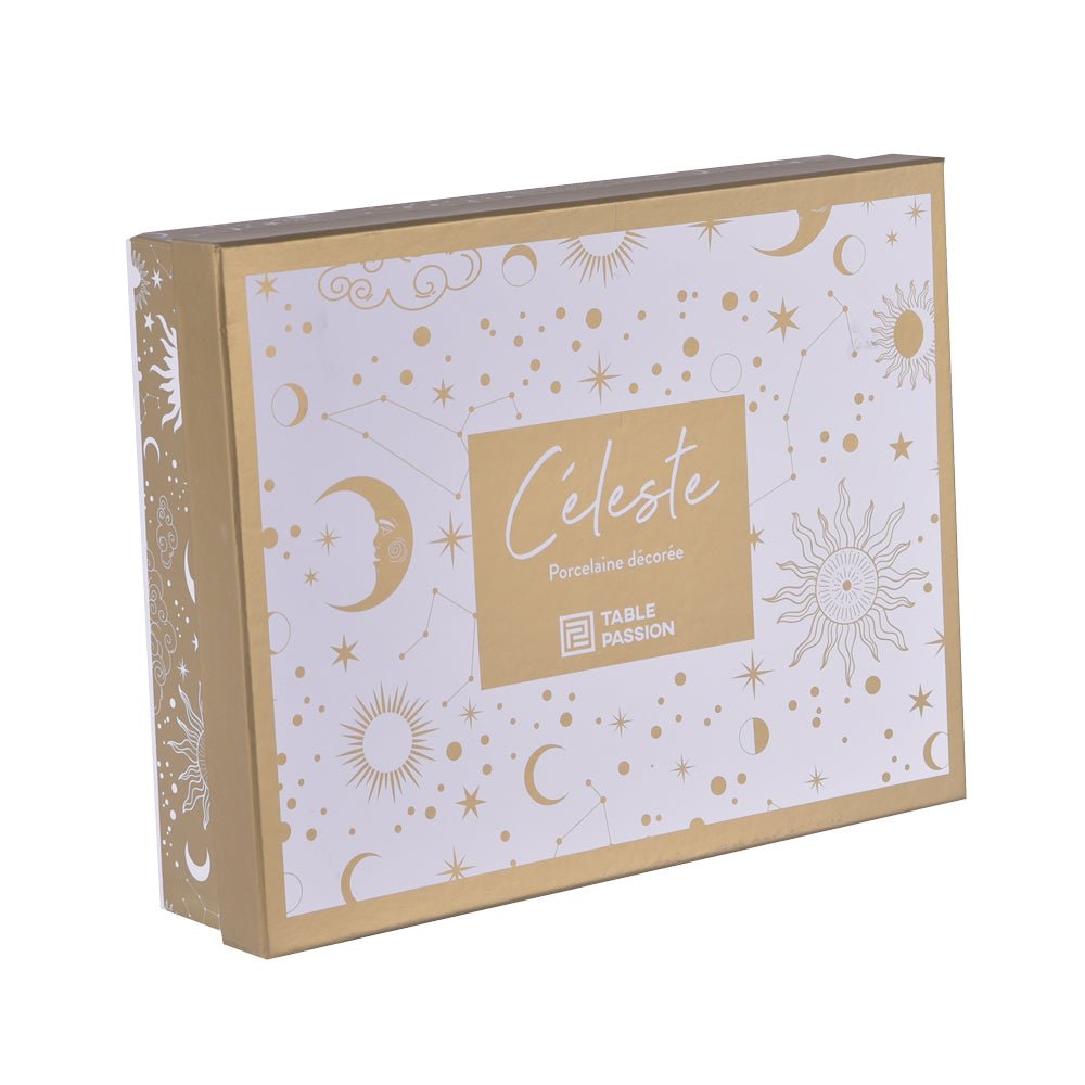 Coffret de 4 mugs Céleste 35 cl - Beautiful Moment the shop