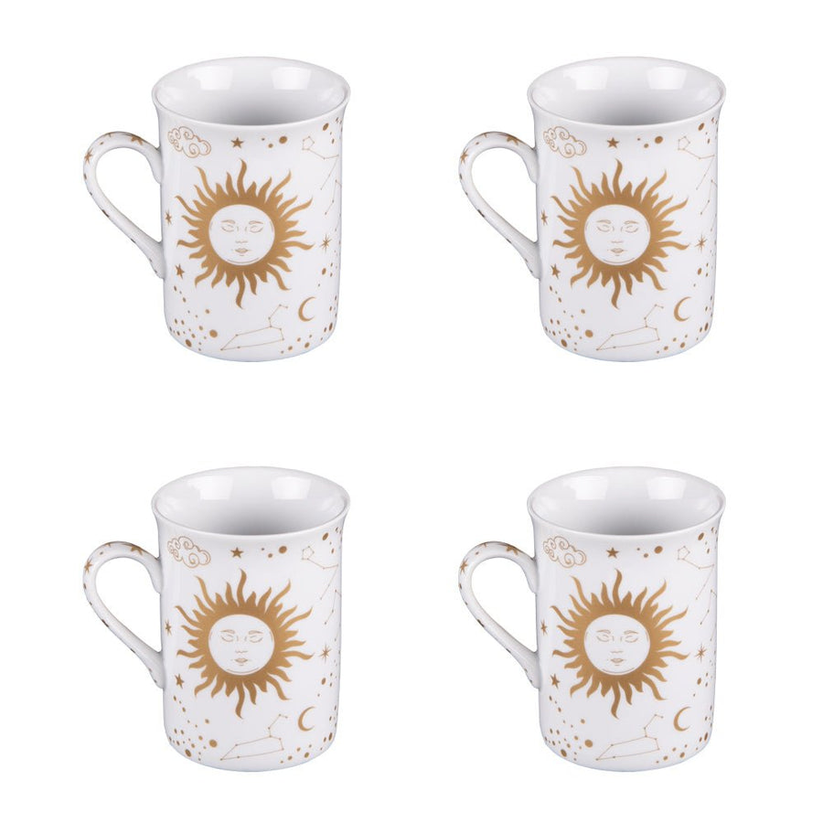 Coffret de 4 mugs Céleste 35 cl - Beautiful Moment the shop