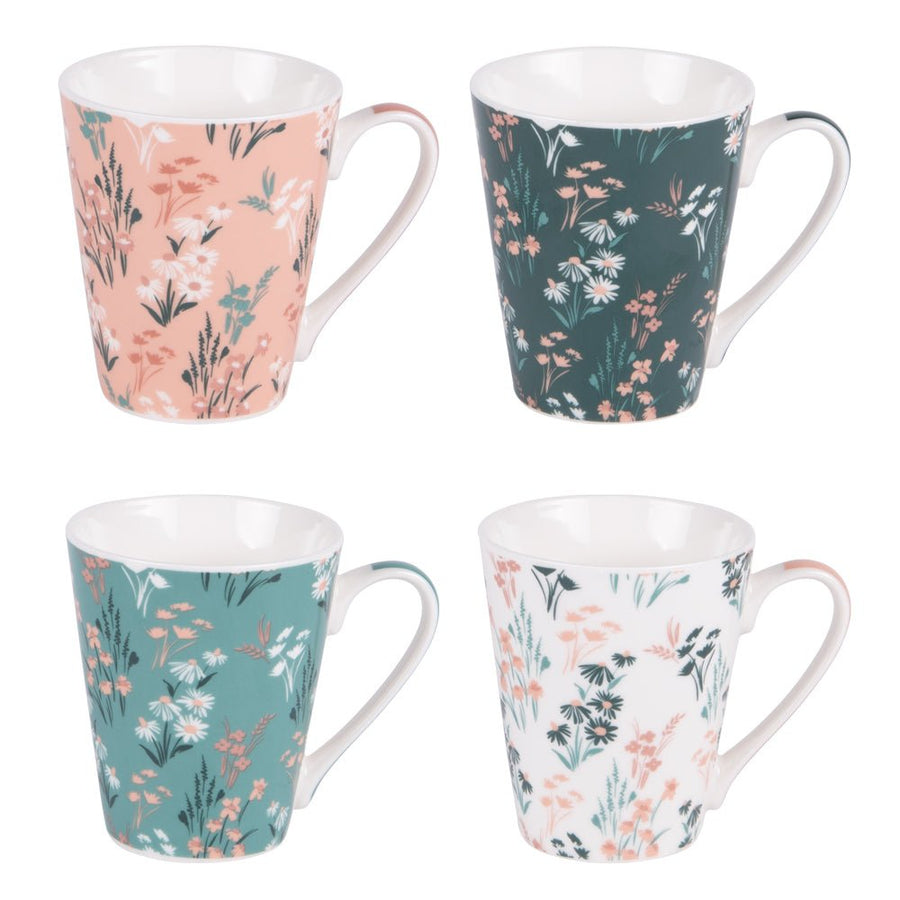 Coffret de 4 mugs joy 31 cl - Beautiful Moment the shop