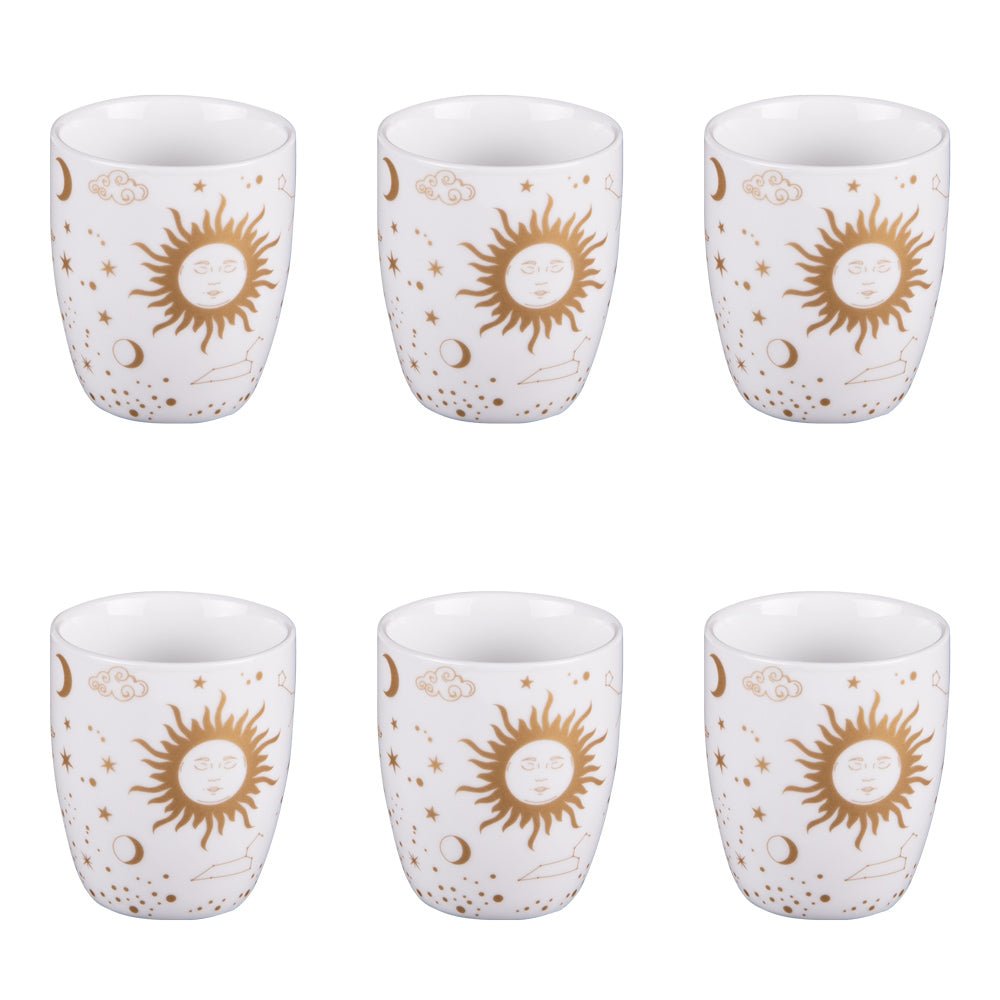 Coffret de 6 gobelets Céleste 10 cl - Beautiful Moment the shop