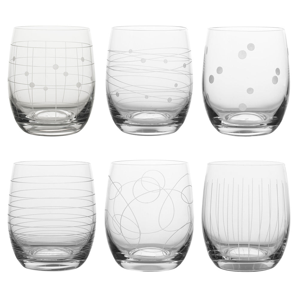 Coffret de 6 gobelets graphik 30 cl - Beautiful Moment the shop