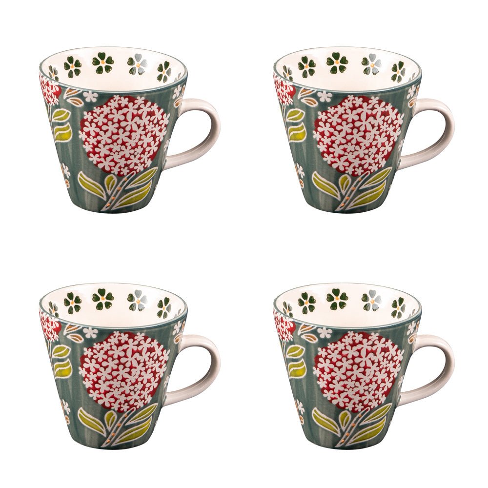 Coffret de 6 tasses 17 cl Cottage - Beautiful Moment the shop