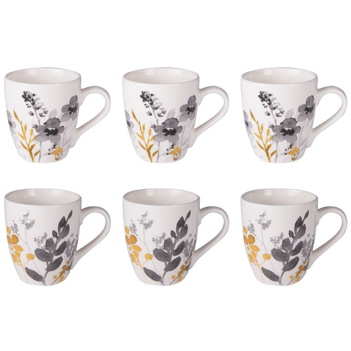 Coffret de 6 tasses flora 23 cl - Beautiful Moment the shop