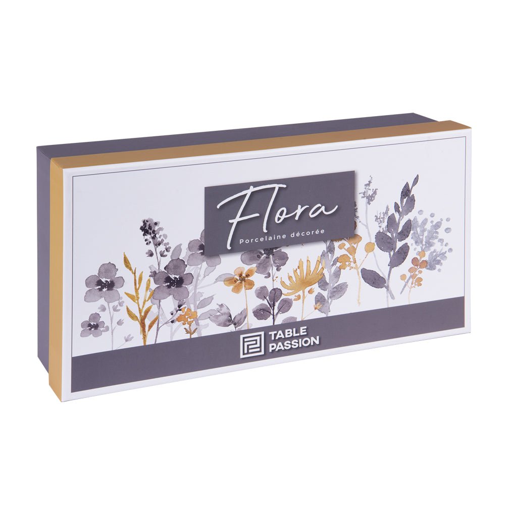Coffret de 6 tasses flora 23 cl - Beautiful Moment the shop