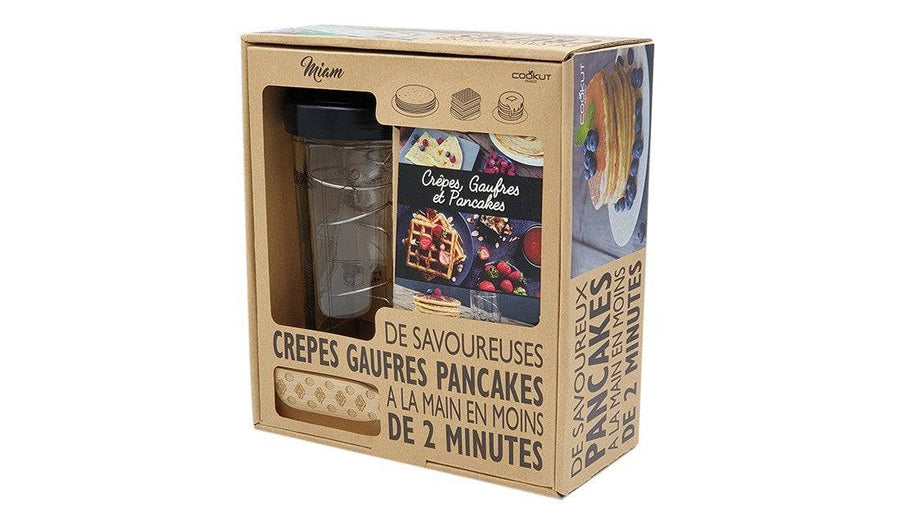 COFFRET SHAKER À CRÊPES, PANCAKES, GAUFRES ET TARTINEUR - Beautiful Moment the shop