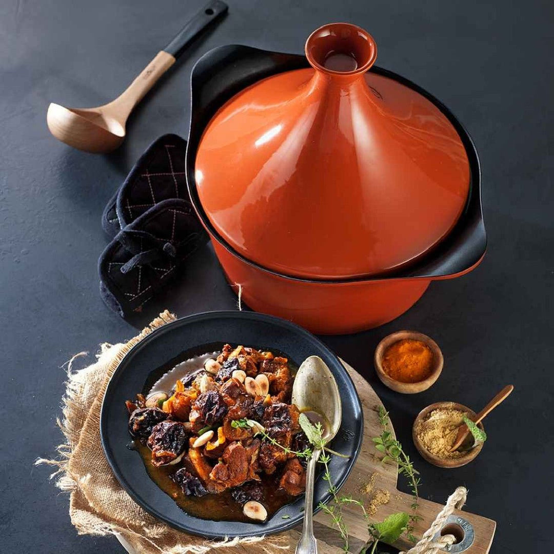 COUVERCLE TAJINE ET LIVRET DE RECETTES POUR COCOTTE 24 OU 28 CM - Beautiful Moment the shop