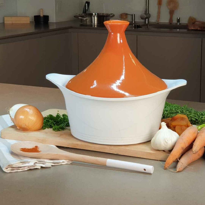 COUVERCLE TAJINE ET LIVRET DE RECETTES POUR COCOTTE 24 OU 28 CM - Beautiful Moment the shop