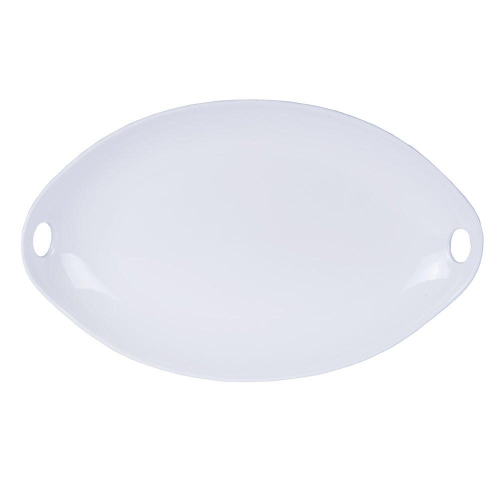 Plat ovale 51x32 cm blanc artic - Beautiful Moment the shop