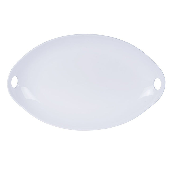 Plat ovale 51x32 cm blanc artic - Beautiful Moment the shop