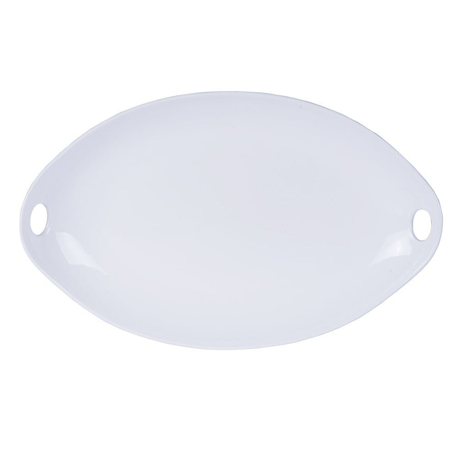 Plat ovale 51x32 cm blanc artic - Beautiful Moment the shop