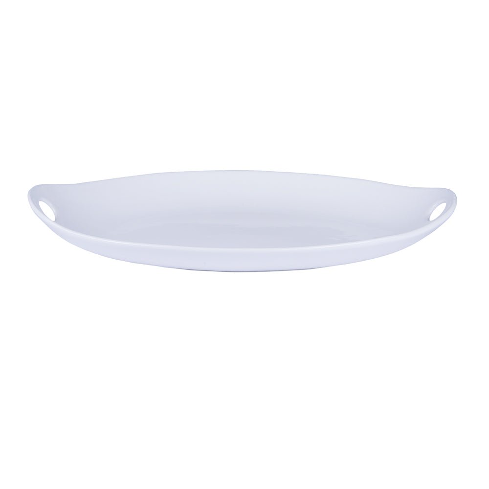 Plat ovale 51x32 cm blanc artic - Beautiful Moment the shop