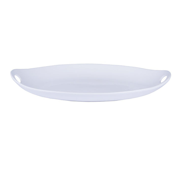 Plat ovale 51x32 cm blanc artic - Beautiful Moment the shop