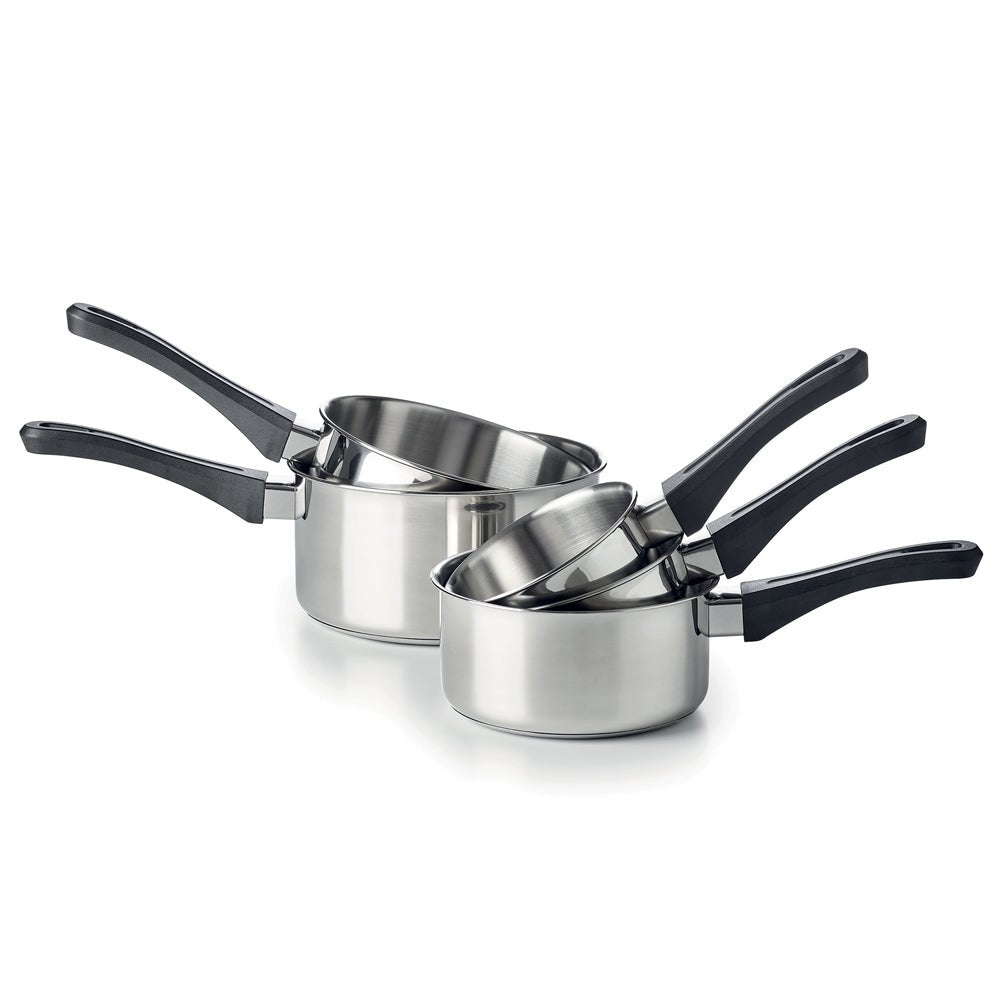 Série de 5 casseroles Polo en inox - Beautiful Moment the shop