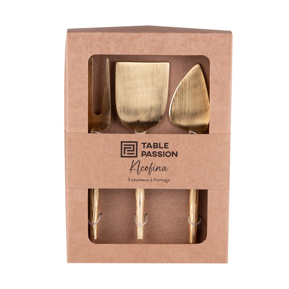 Service de 3 couteaux à fromage kleofina - Beautiful Moment the shop