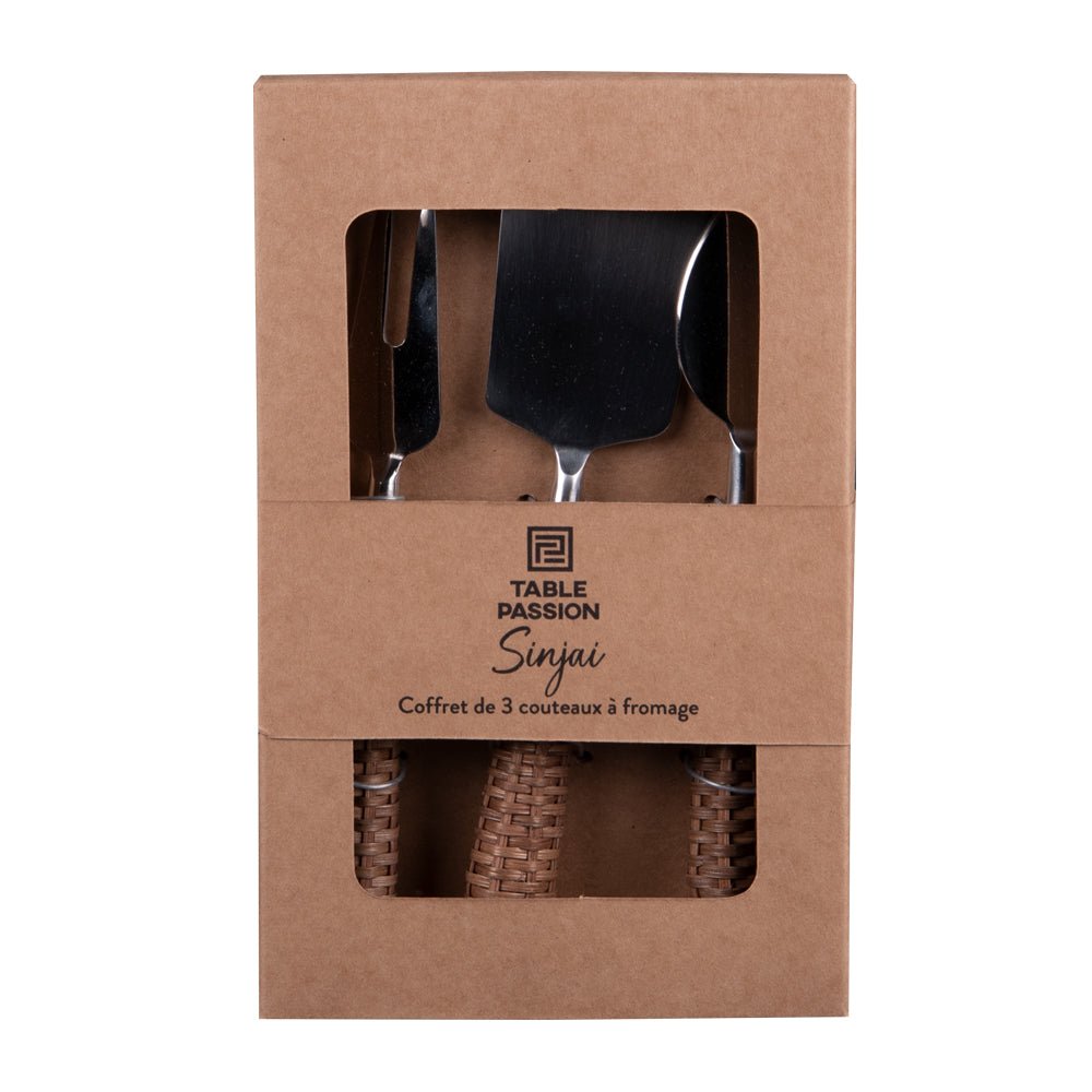Service de 3 couteaux à fromage sinjai - Beautiful Moment the shop
