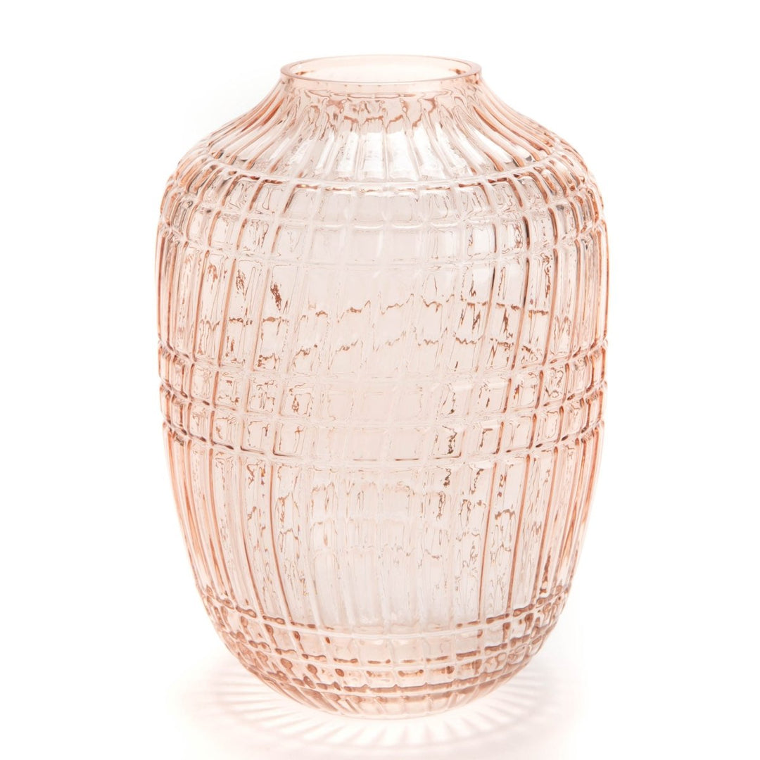 VASE QUADRI H25 ROSE - Beautiful Moment the shop